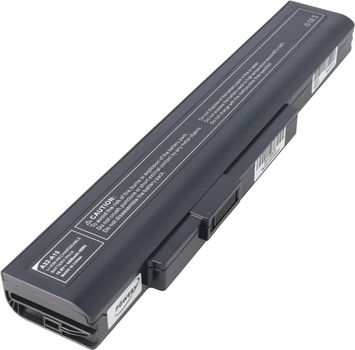 Actual product image Fujitsu-Siemens Battery FPCBP343, LifeBook N532 (6 Cells, 4400 mAh)