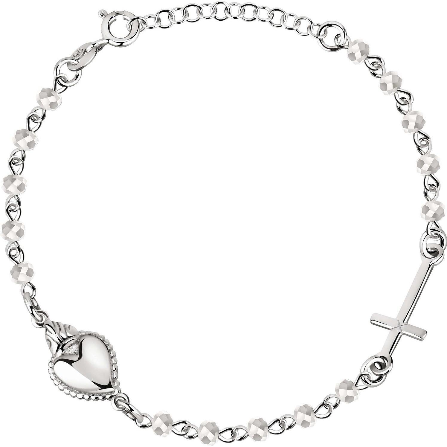 Christ, Armschmuck, Armband, (17 cm, Recycelt, 925er Silber)