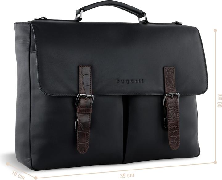 Actual product image Bugatti Briefcase CORSO DELUXE