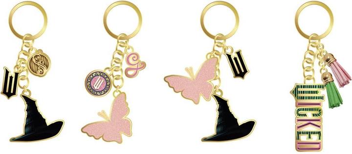 Actual product image Wicked metal keychains - 4 styles