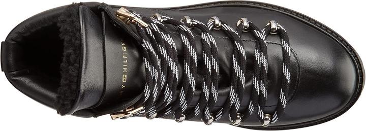 Actual product image Tommy Hilfiger Leather Outdoor Flat Boot (41)