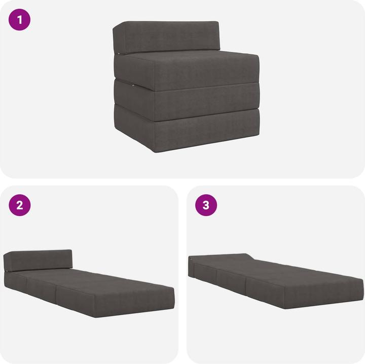 Produktbild vidaXL Klappsofa Bett