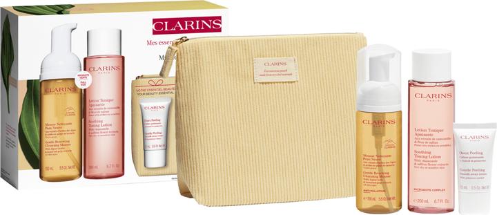Image du produit Clarins Spécialités - Kit Peau Sensible Premium Cleansing (Mousse nettoyante, 150 ml)