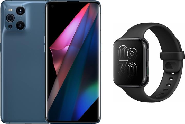 Image du produit OPPO Find X3 Pro + Watch Black