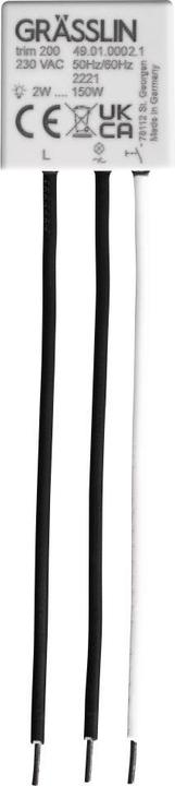 Produktbild Elbro UP-Dimmer trim 200 Universal 230V mit Bluetooth-Mesh 5.0