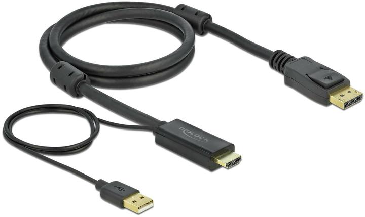 Actual product image Delock HDMI (Typ A) — DisplayPort (1 m, HDMI)