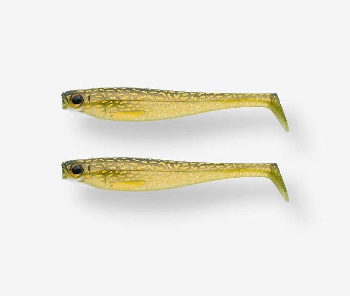 Immagine prodotto Caperlan Alosa in gomma per la pesca al luccio 2 pezzi. (16 cm)