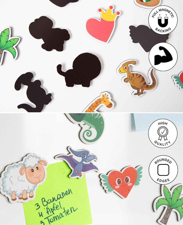 Image du produit I Am Creative Magnete Kids, Herz (2x)