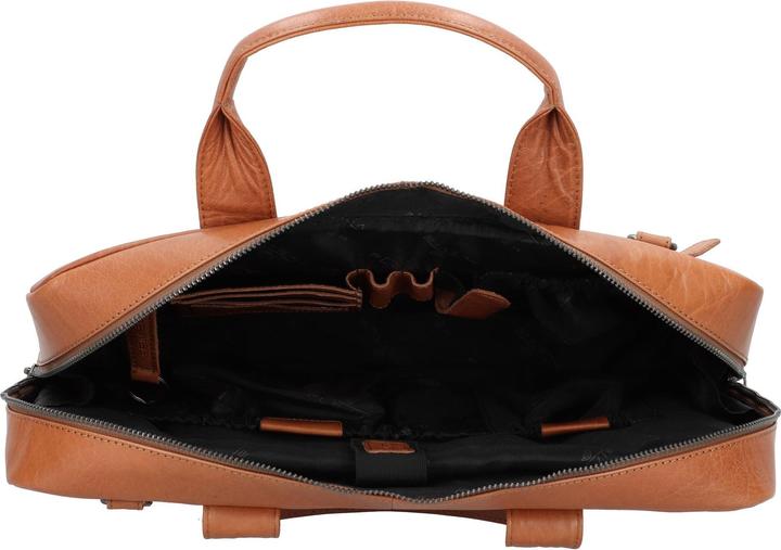 Actual product image Plevier Onyx laptoptas 17.3 inch cognac. (18.11", Fujitsu)