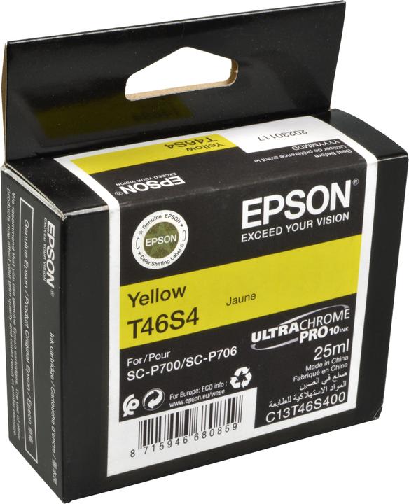 Actual product image Epson Ink cartridge yellow (Y)