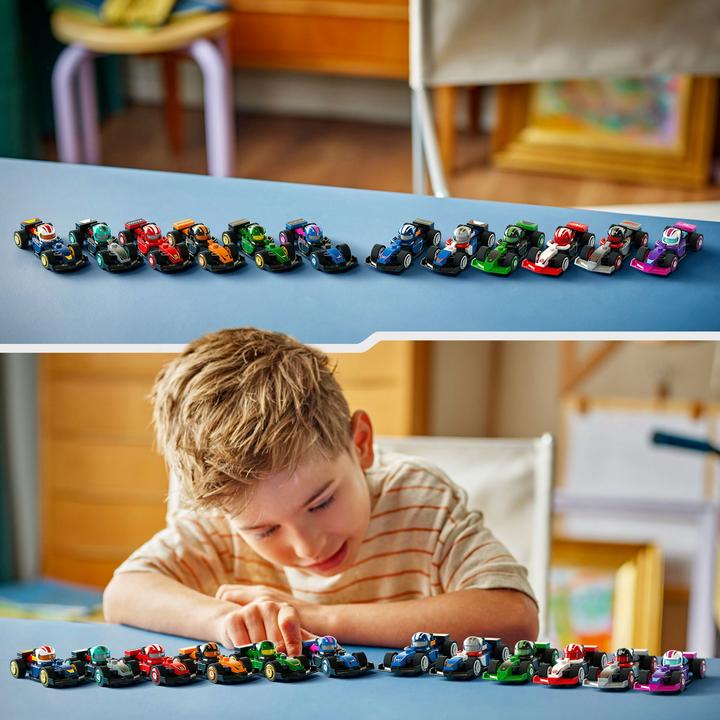 Image du produit LEGO Voitures de course F1 à collectionner (Assortiment) (71049, LEGO Minifigures)