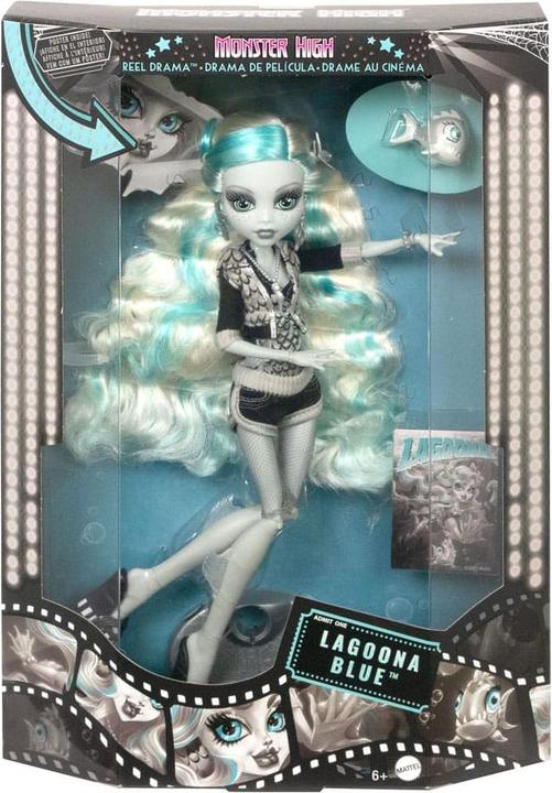 Actual product image Monster High B&W Lagoona Puppe