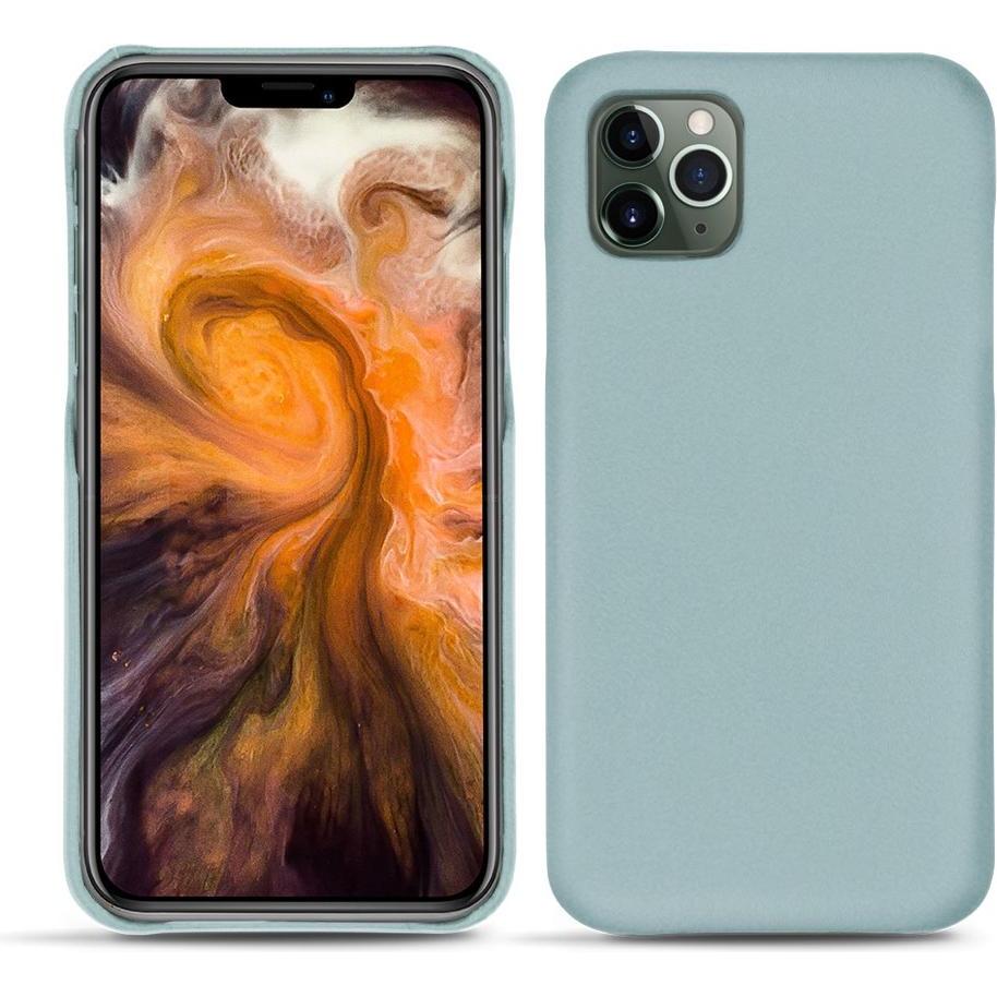 Noreve Lederschutzhülle (Apple iPhone 11 Pro Max), Smartphone Hülle, Blau