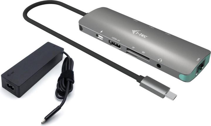 Image du produit i-tec NANO LAN DOCK + P/S 100W (USB-C, 5 ports)