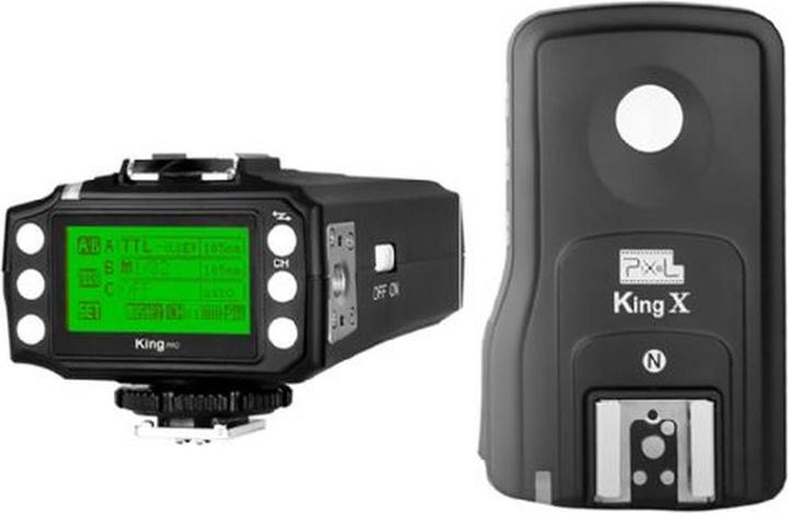 Pixel Kit de déclenchement de flash radio e-TTL King Pro pour Canon (Funk)