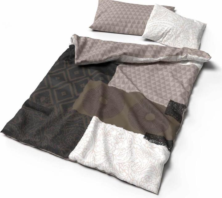 Immagine prodotto Lotus Bettwaren Création Biancheria da letto in raso Yeshia (Copricuscino, 65 x 100 cm)