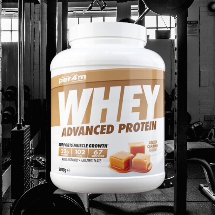 Produktbild Per4m Whey Advanced Protein (2010 g, 1x, Salted Caramel)