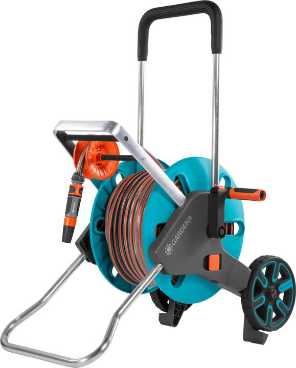 Orange, Türkis, Grau