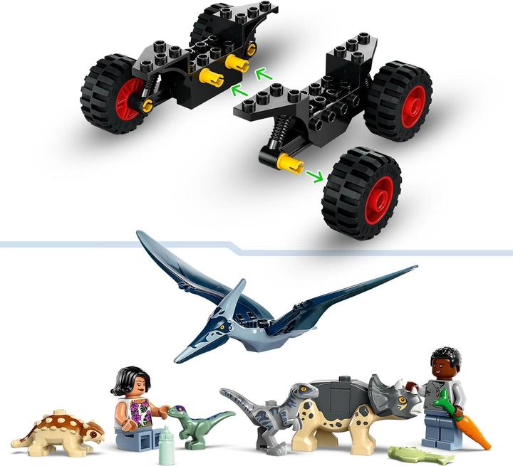 Actual product image LEGO Rescue centre for baby dinosaurs (76963, LEGO Jurassic World)