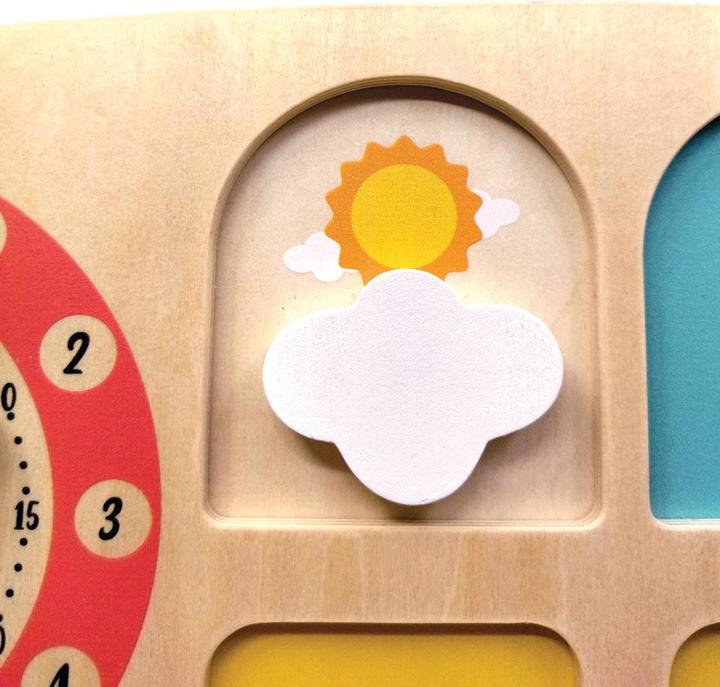 Produktbild Svoora Montessori Lernuhr aus Holz