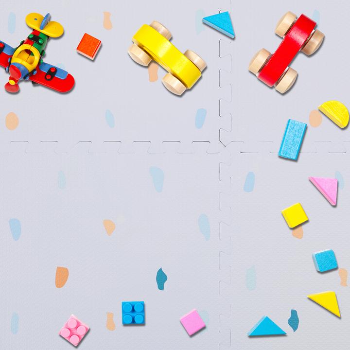 Actual product image Relaxdays 6x play mat (60 x 60 x 1 cm)