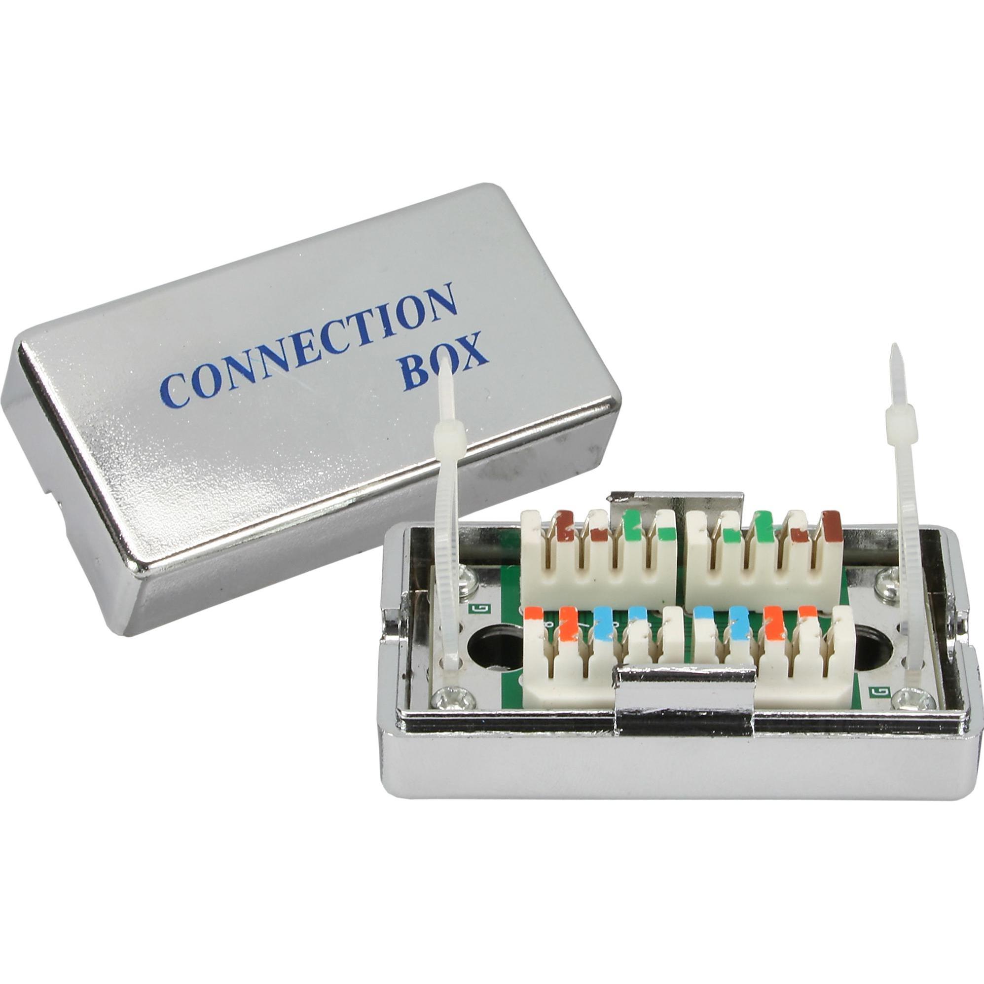 InLine Verbindungsmodul Cat.5e (Kabel Verbindungsbox), Netzwerk Zubehör