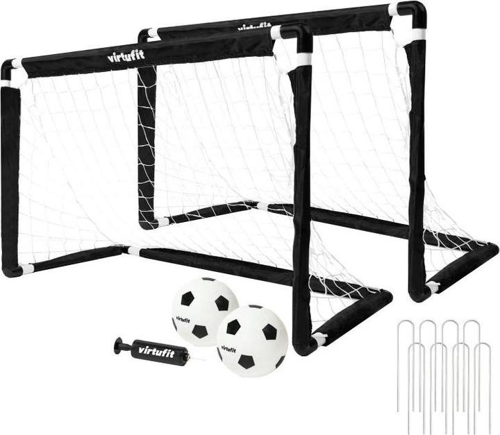 Virtufit Porte da calcio per bambini (set di 2)