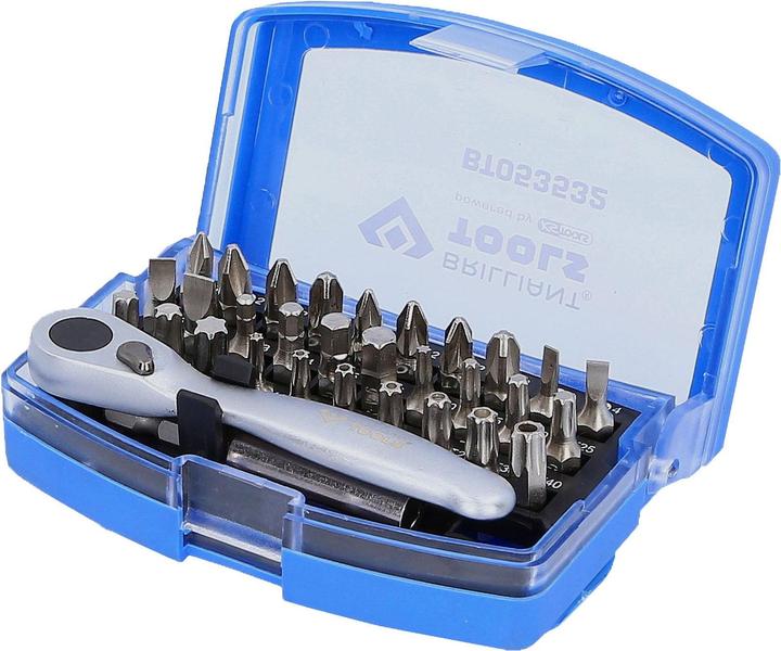 Produktbild KS Tools Bit-Satz mit Bit-Umschaltratsche 32-teilig