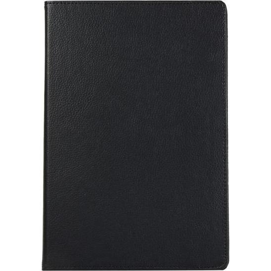 MU Classic Rotierbare Leder Hülle (Galaxy Tab S7+), Tablet Hülle, Schwarz