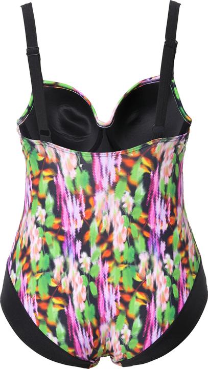 Image du produit Ulla Popken Maillot de bain, bonnets souples et armatures, décolleté esprit cache-coeur, matière recyclée (52)