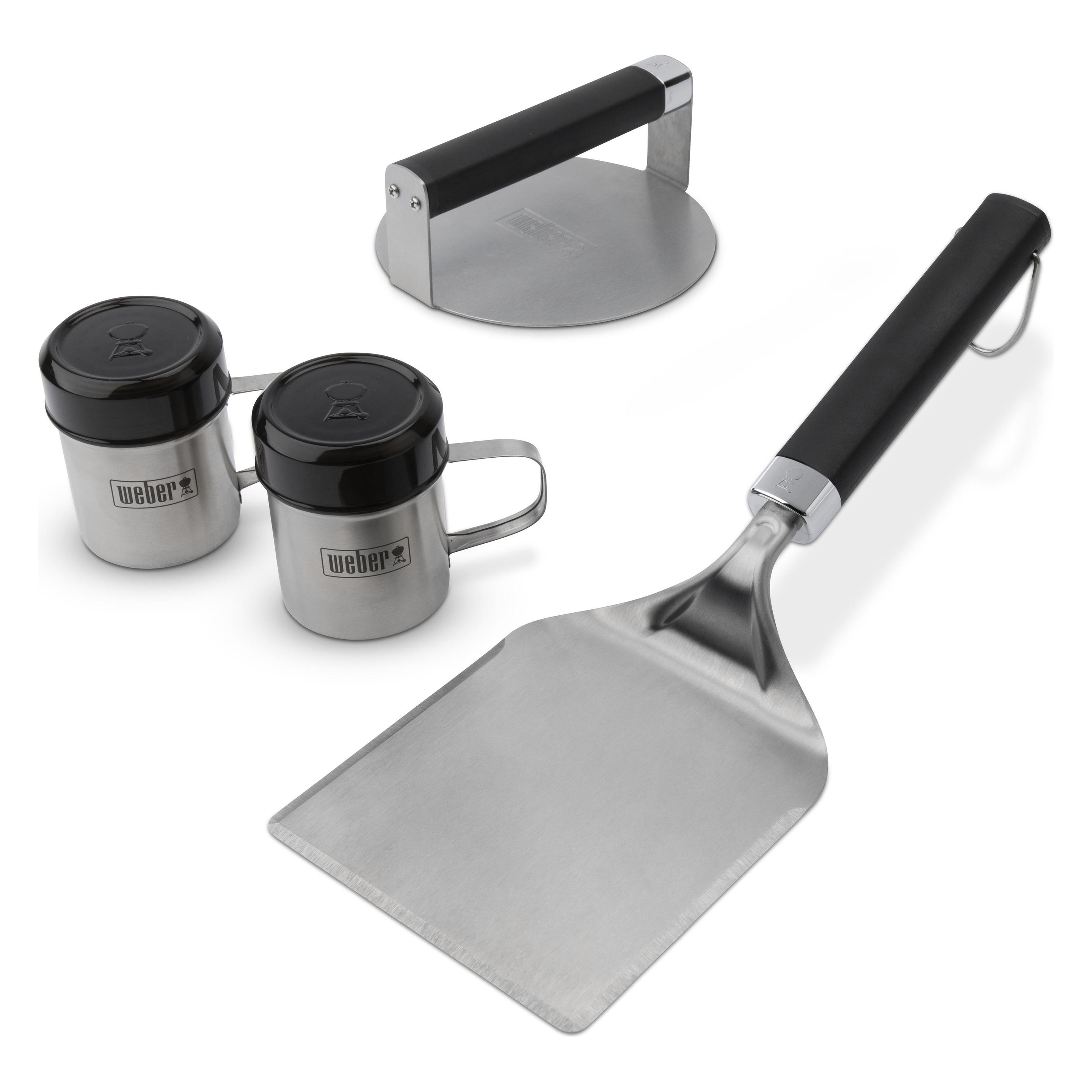 Weber, Barbecue Bestek, Griddle Smashed Burger Set Emea