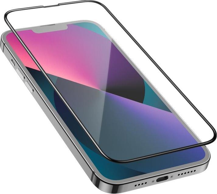 Image du produit PhoneLook 3D Tempered Glass Vitre de protection d'écran intégrale verre trempé avec bords noirs (1 pcs, Apple iPhone 16)