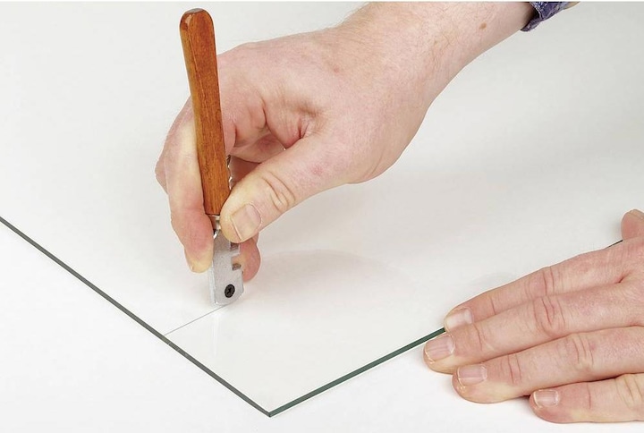 Immagine prodotto wolfcraft Tagliatore professionale di vetro e piastrelle (135 mm)