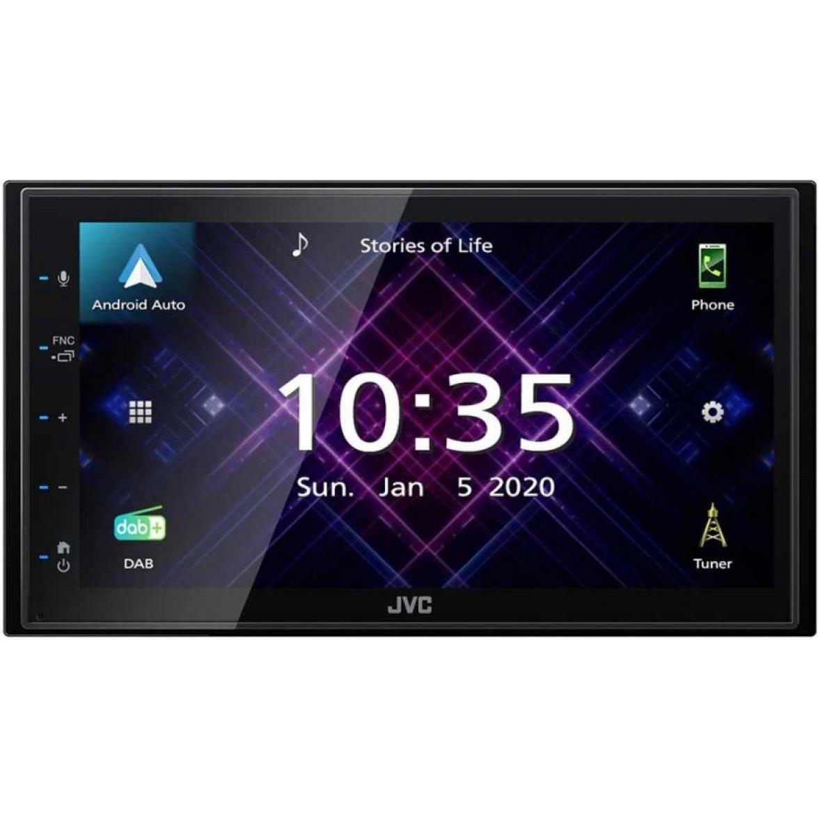 JVC, Autoradio, KW-M565DBT (Auto Android, MirrorLink, Apple Carplay)