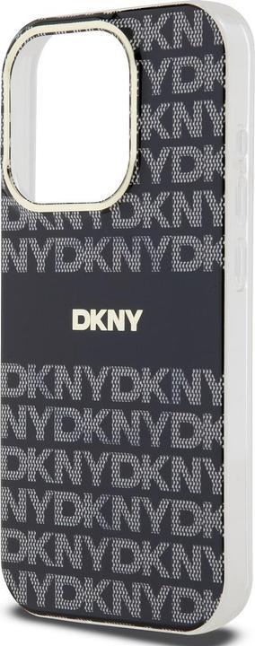 Actual product image DKNY DKHMP14XHRHSEK iPhone 14 Pro Max 6.7" czarny/black hardcase IML Mono & Stripe MagSafe (Apple iPhone 14 Pro Max)