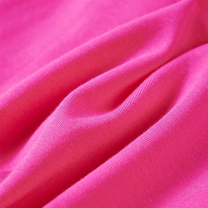 Produktbild VidaXL Kinder-Langarmshirt Dunkelrosa 140,Material: 95 % Baumwolle (140)
