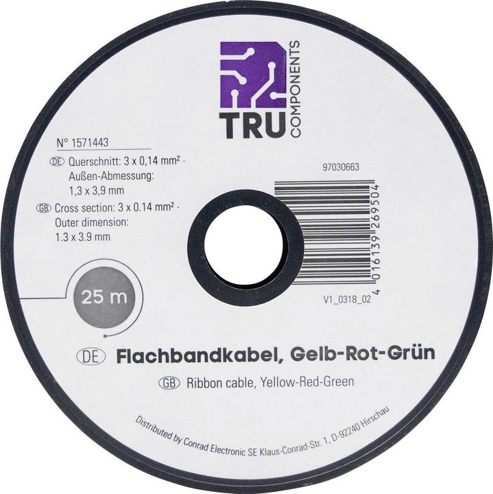 Produktbild Tru Components Flachbandkabel