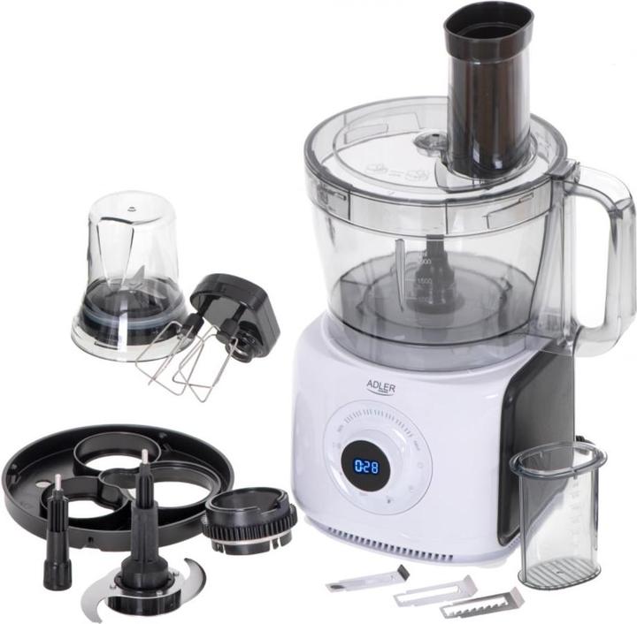 Produktbild Adler AD 4224 food processor Black, White (1000 W)