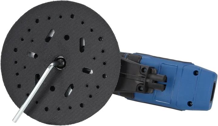 Actual product image Dedra High-Power Eccentric Sander with Interchangeable Pads and Dust Extraction (Eccentric grinder, 350 W)