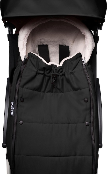 Actual product image Babyzen YOYO Footmuff - Black