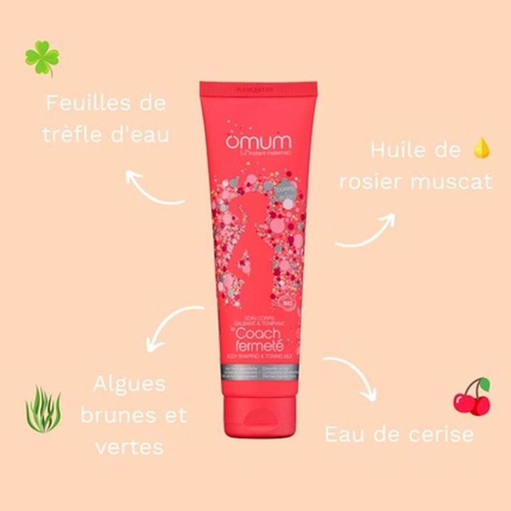 Image du produit Omum Le Coach Fermeté Lait de modelage et de tonification du corps (Lait pour le corps, 150 ml)