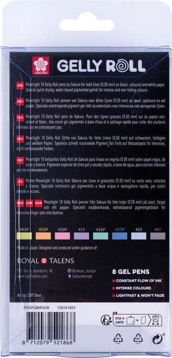 Actual product image Sakura Scooter Gelly (Set of 8, 8 x)