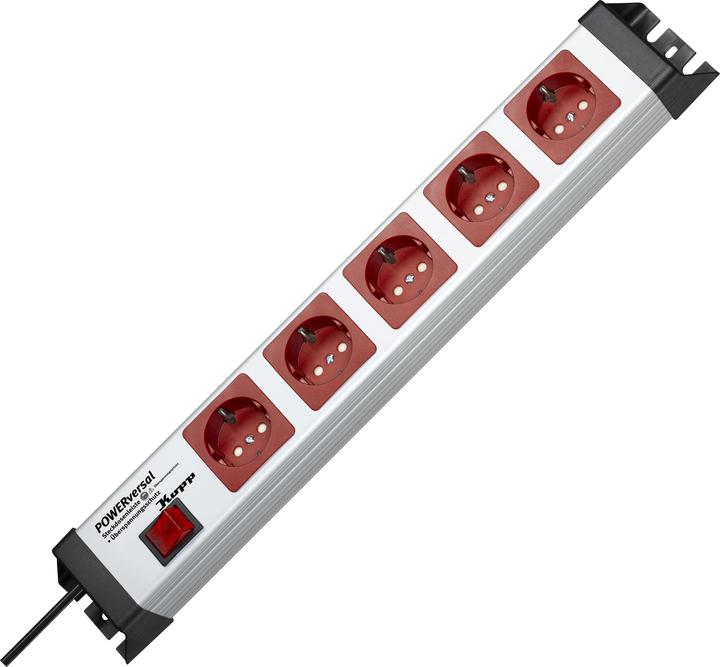 Actual product image Kopp Socket strip (5x, 1.40 m)