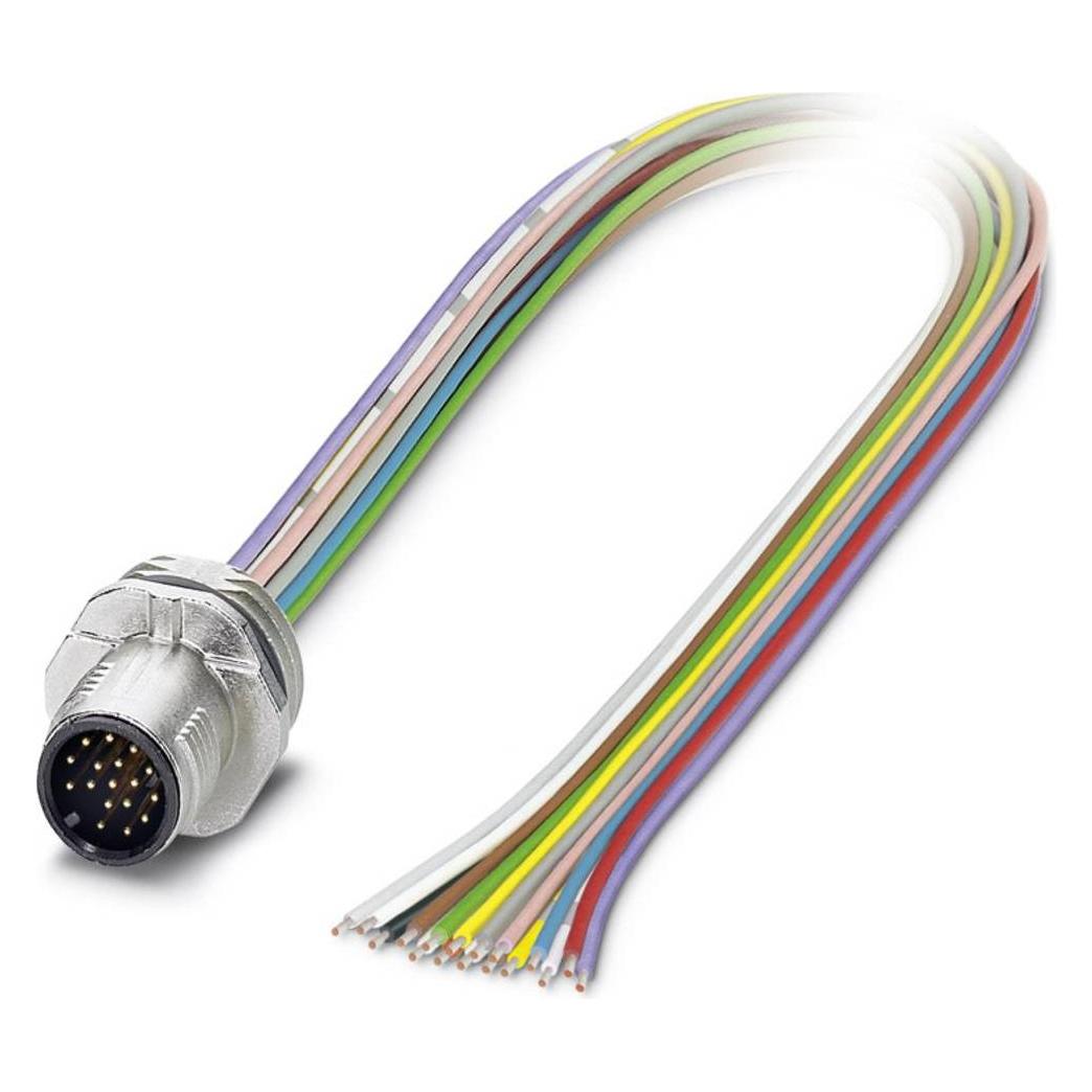 Phoenix Contact Sensor-/Aktor-Einbausteckverbi, Elektronikkabel + Stecker