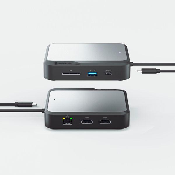 Actual product image Alogic Dual HDMI Universal Compact (6 ports)