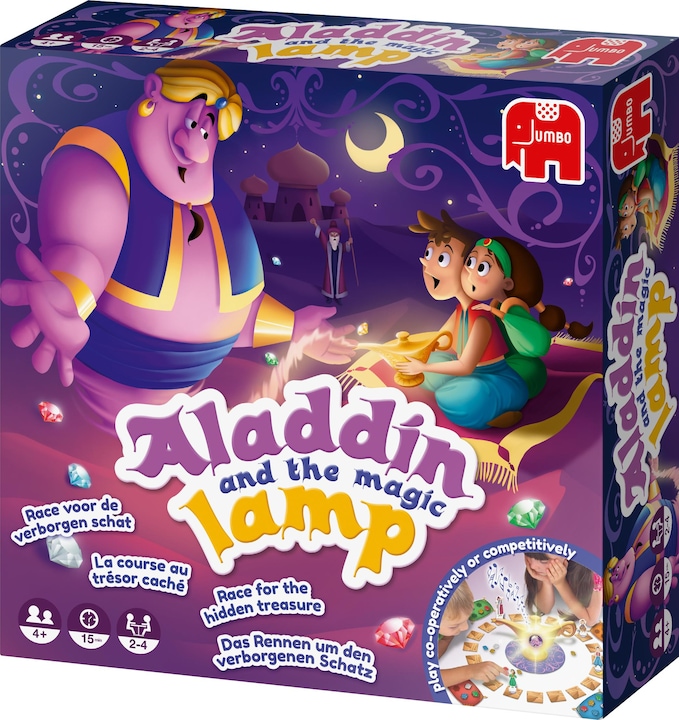 Immagine prodotto Jumbo Aladdin e la lampada magica (Tedesco, Francese, Italiano)