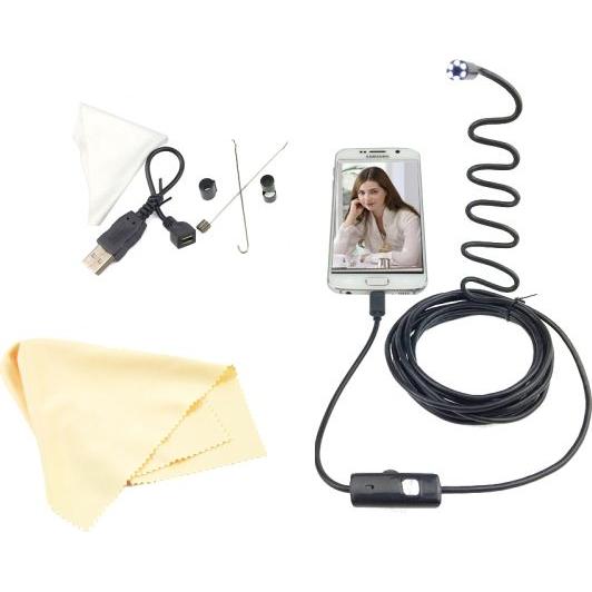 Xrec, Telecamera per endoscopio, Videocamera per endoscopio Inspekcyjna Usb 3,5m - Cavo di sicurezza