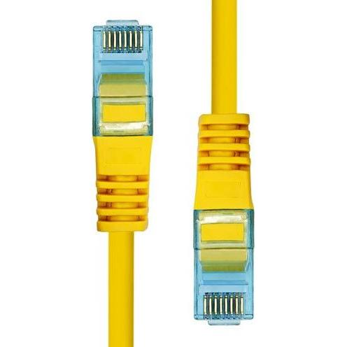Thumbnail - ProXtend U/UTP CAT6A LSZH AWG 24 CU Yellow 25CM (U/UTP, CAT6a, 0.25 m), Netzwerkkabel