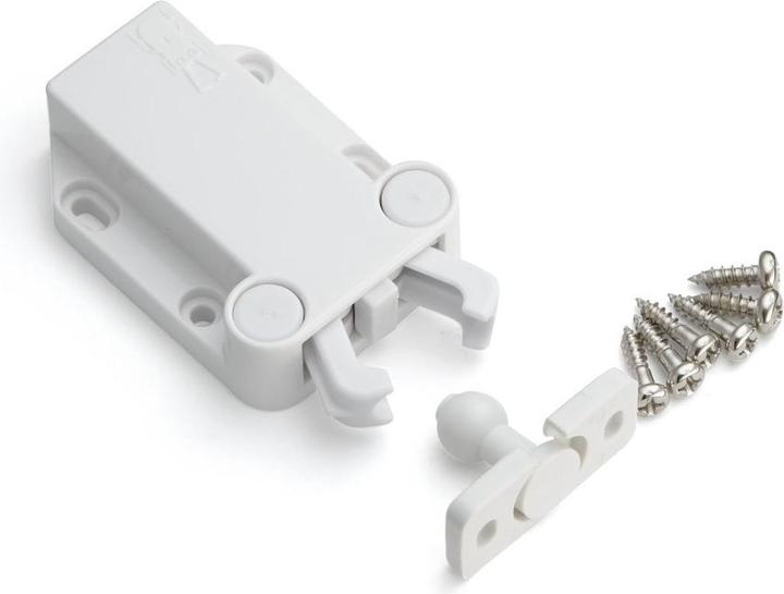 Productafbeelding LAMP® MC-37F knevelslot, 78 Newton, wit kunststof