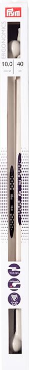 Image du produit Prym Aiguilles à tricoter pour vestes ergonomics 10.00 mm, 40 cm, plastique